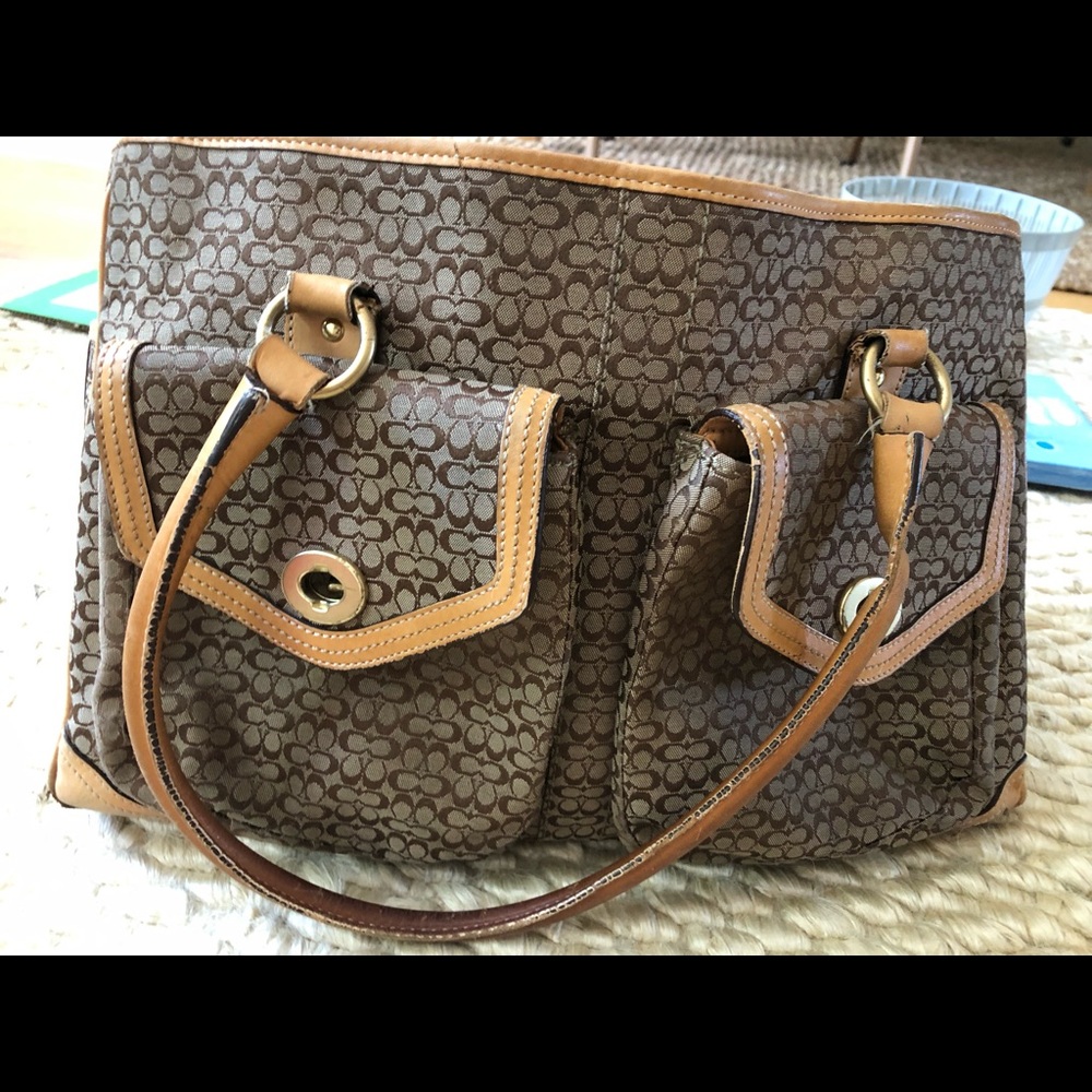 Coach Signature C Hand Bag